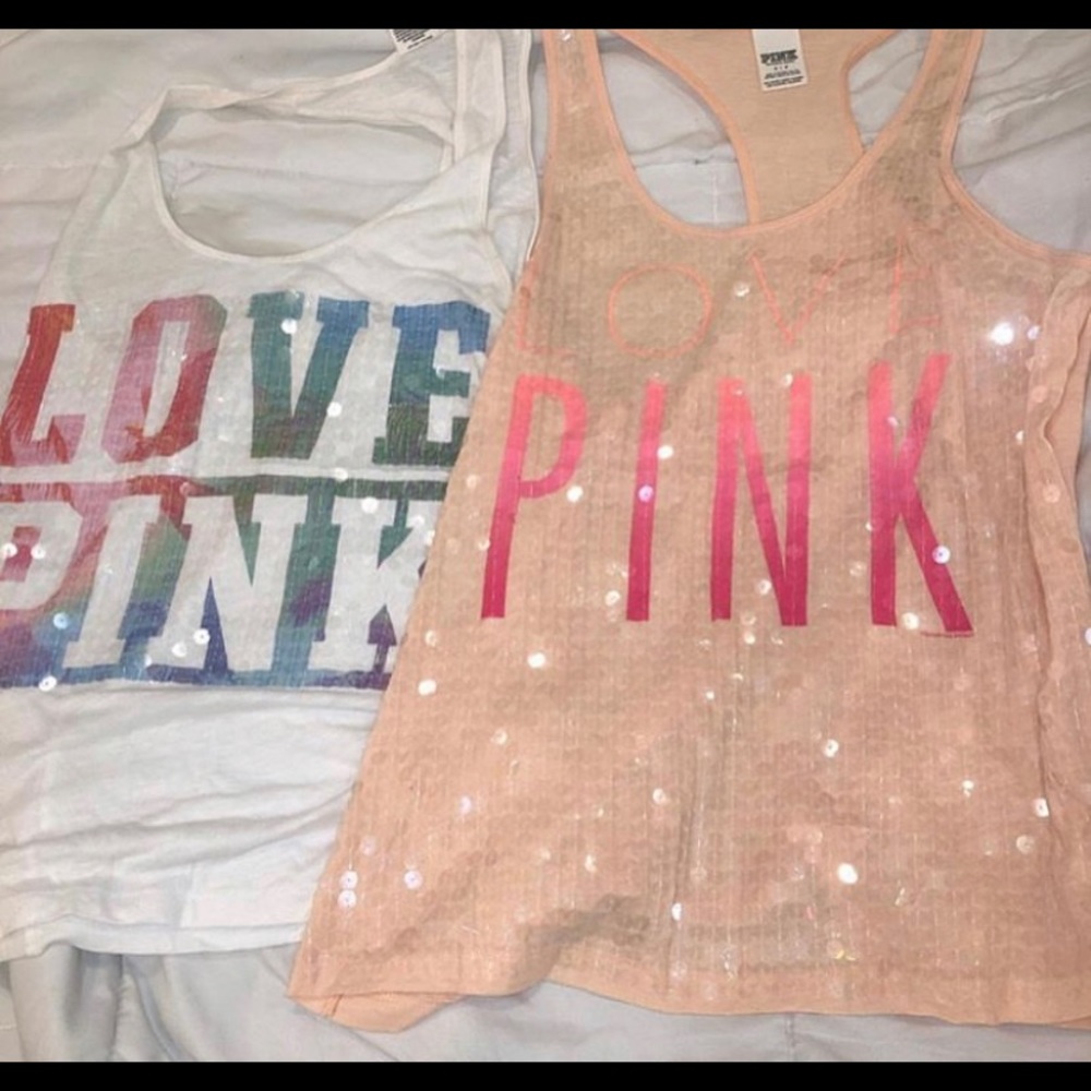 Pink Tank Tops!